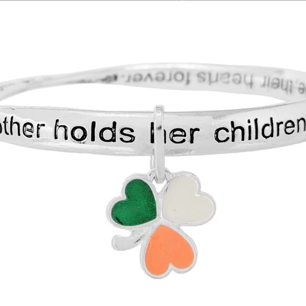 Beautiful Silver Bangle Perfect For All The Moms Out There For Mothers Day